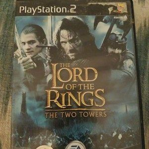 Lord of the Rings: The Two Towers (Sony PlayStation 2, 2002) PS2 GAME COMPLETE